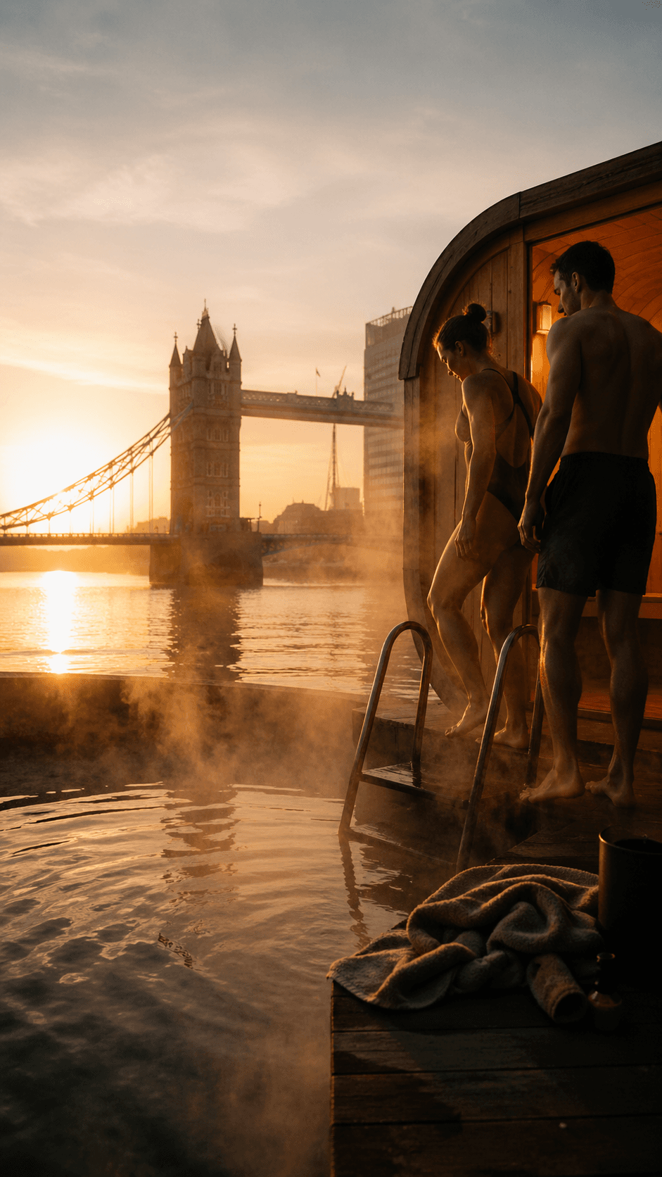Sunrise Sauna & Cold Plunge at Hackney Wick Community Sauna Baths