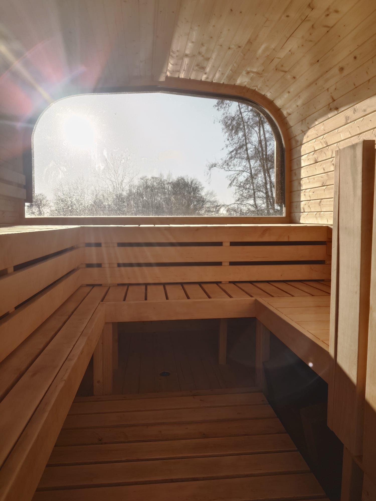 Longside Lake sauna